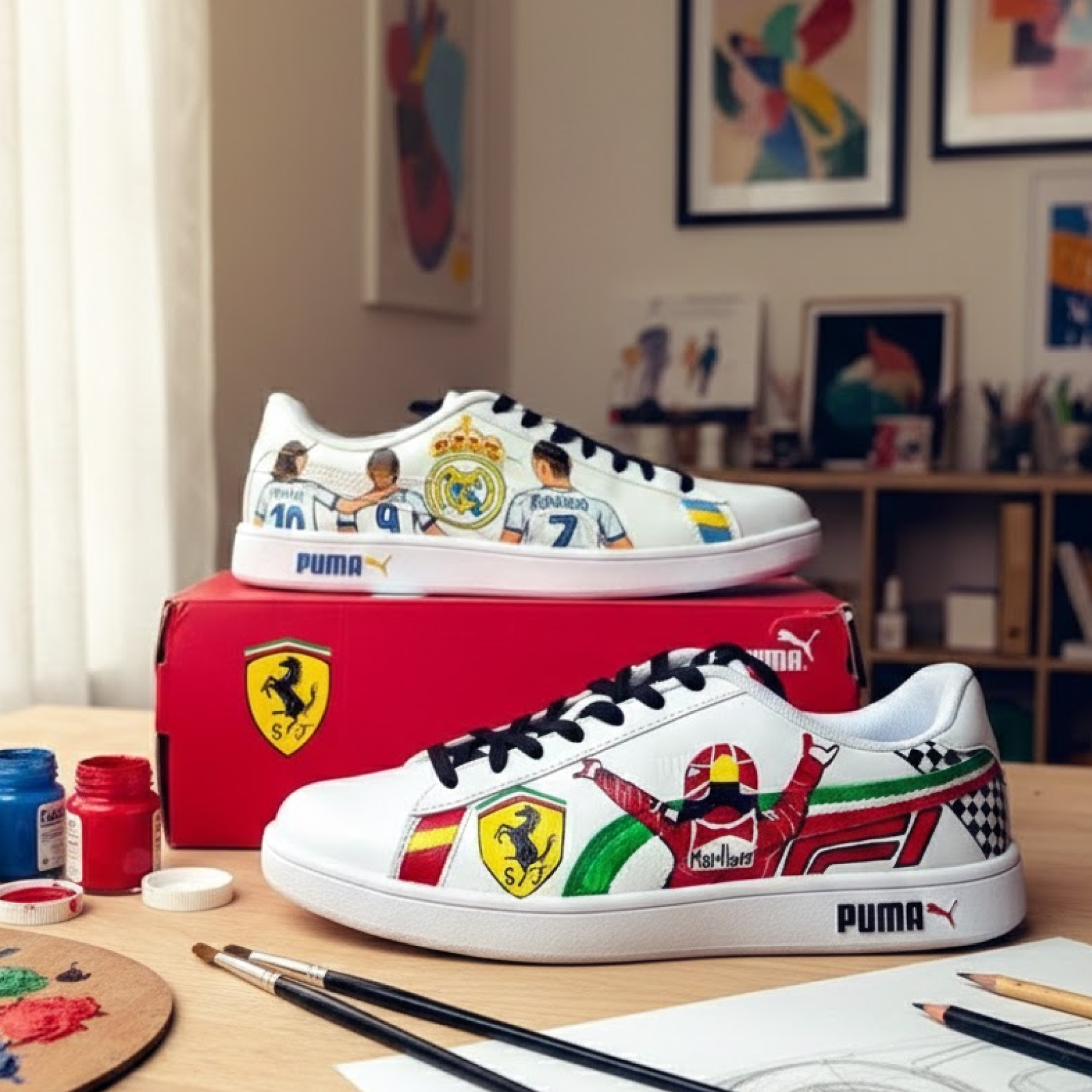 Custom Handpainted Sneakers