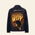 ⁠P–Pop Wavy Handpainted Jacket