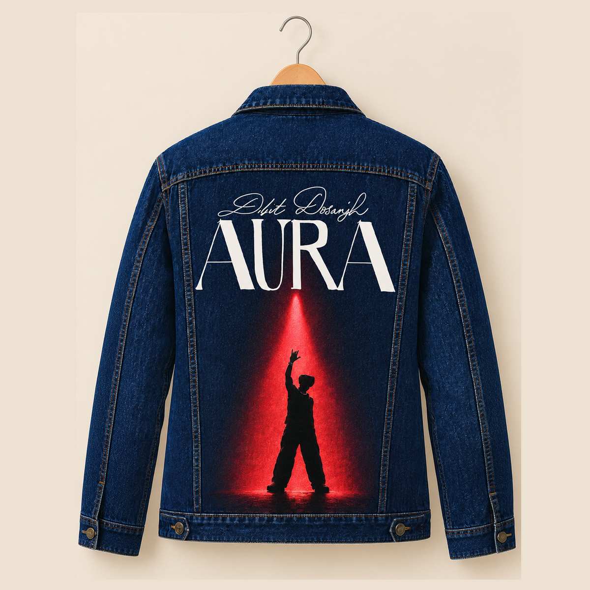 "Aura" Handpainted Jacket | Diljit Dosanjh