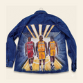 "Basketball legends" Handpainted Jacket