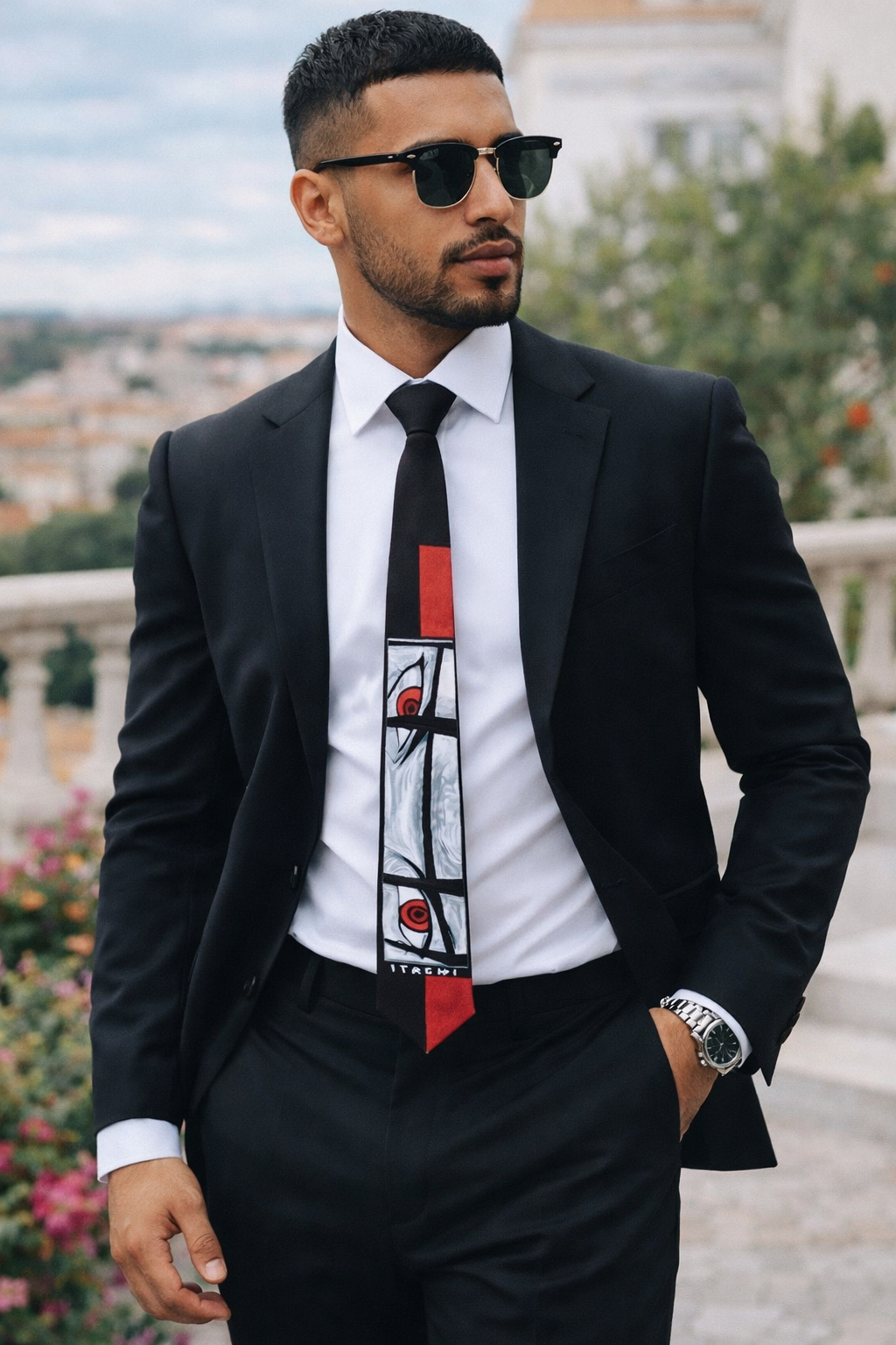 Itachi Anime Tie | Custom Ties