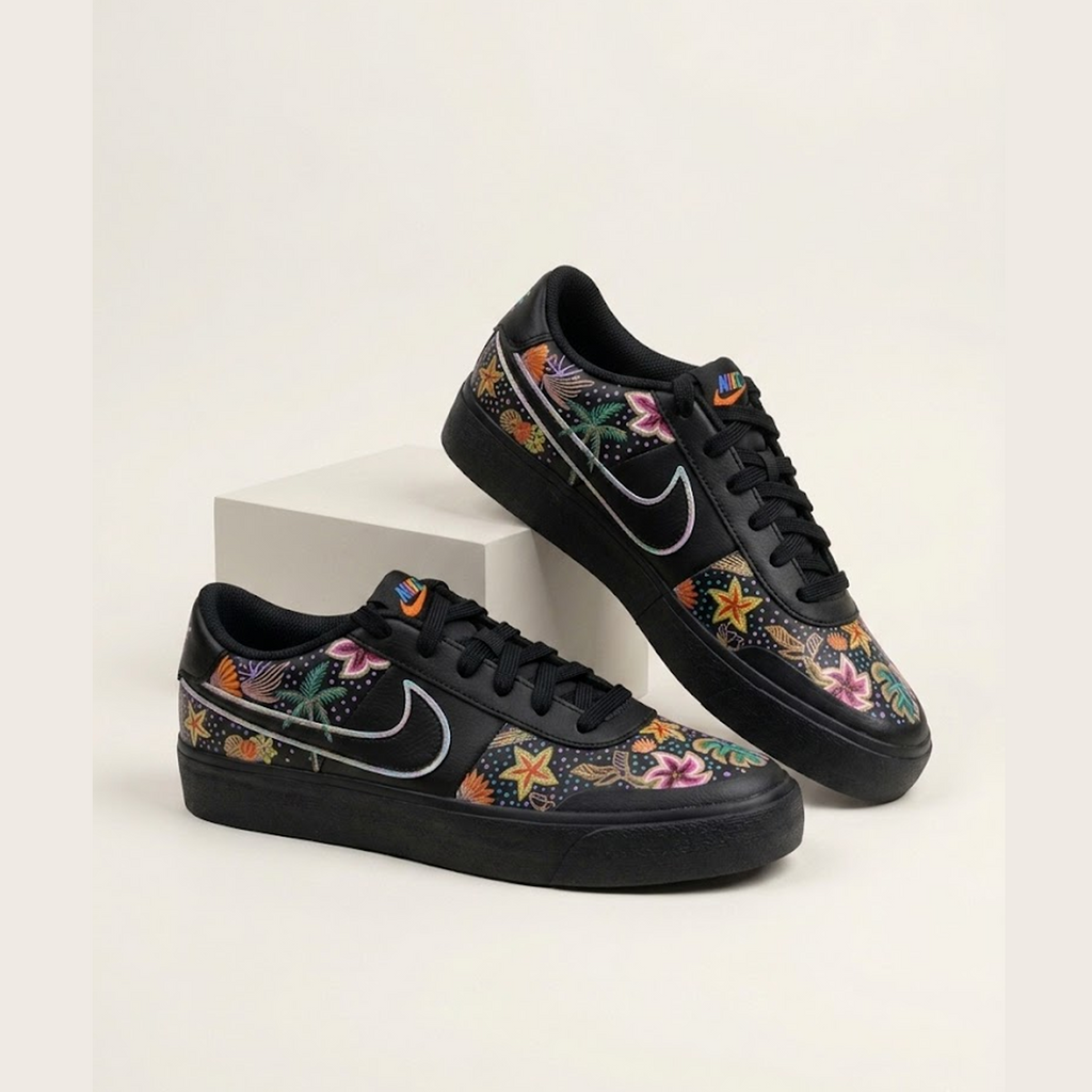 "The Coastal Daydream" Handpainted sneakers