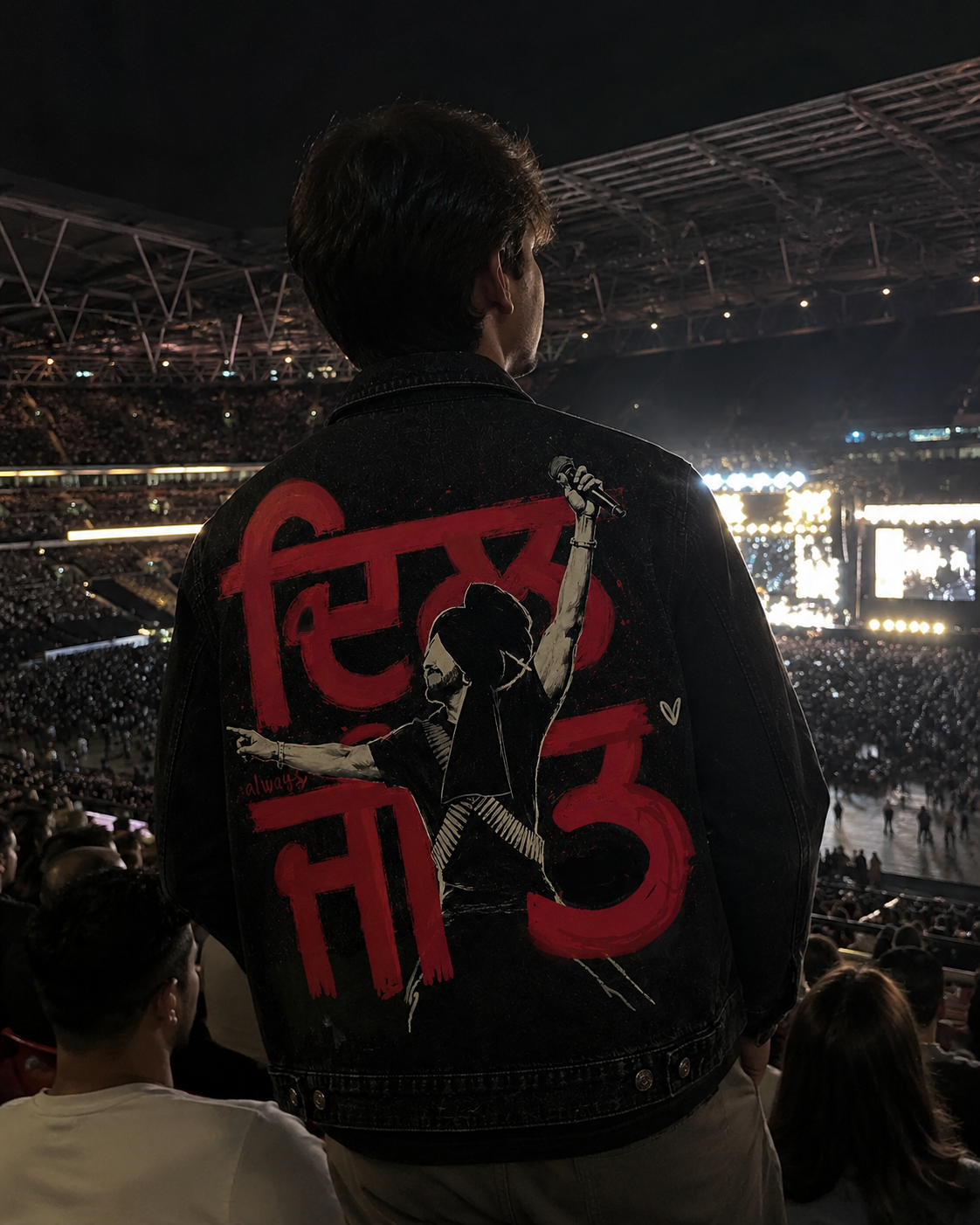 "Dil-Jeet" Handpainted Jacket Punjabi | Diljit Dosanjh