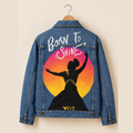 "Born to Shine" Handpainted Jacket | Diljit Dosanjh