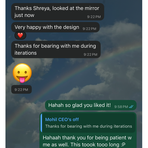 Customer review