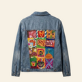 "My Own Boss" Handpainted Jacket
