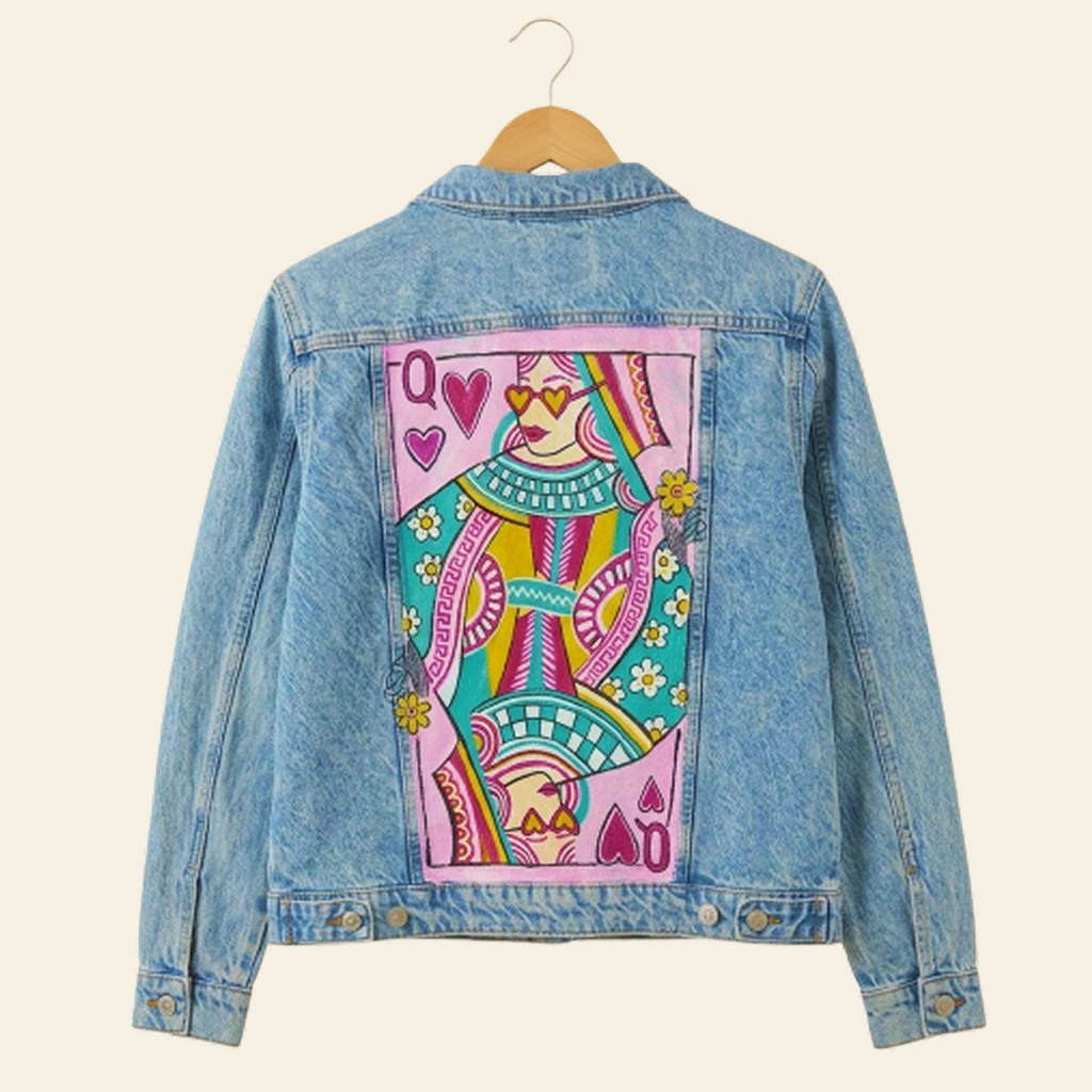 The Queen Handpainted Jacket
