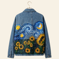 "Van Gogh" Handpainted jacket