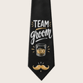 Team Groom | Custom Handpainted Ties